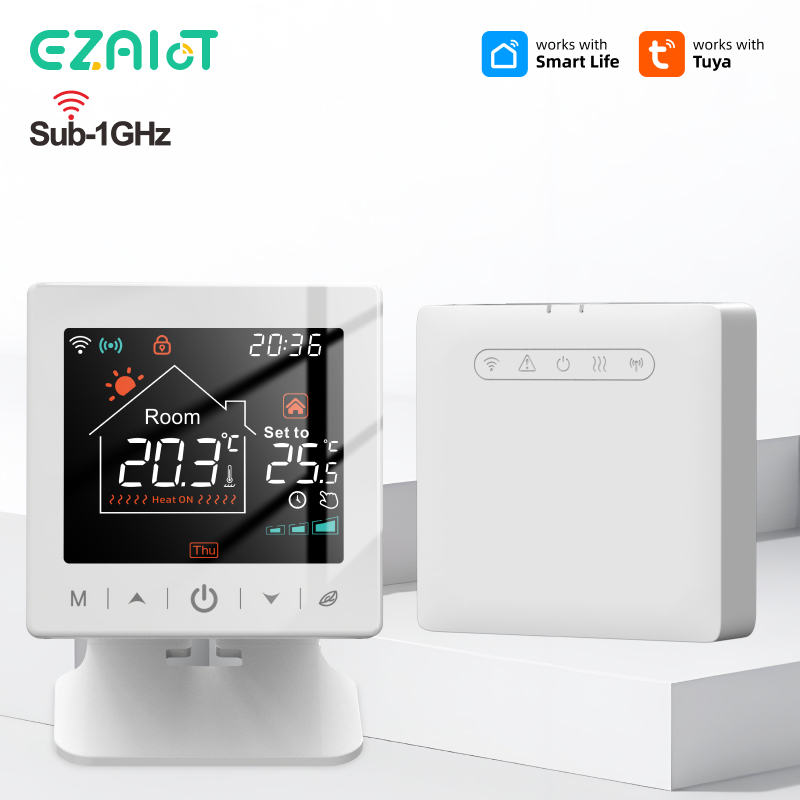 Smart Home Full System - Akıllı ev Wifi termostatı tuya RF