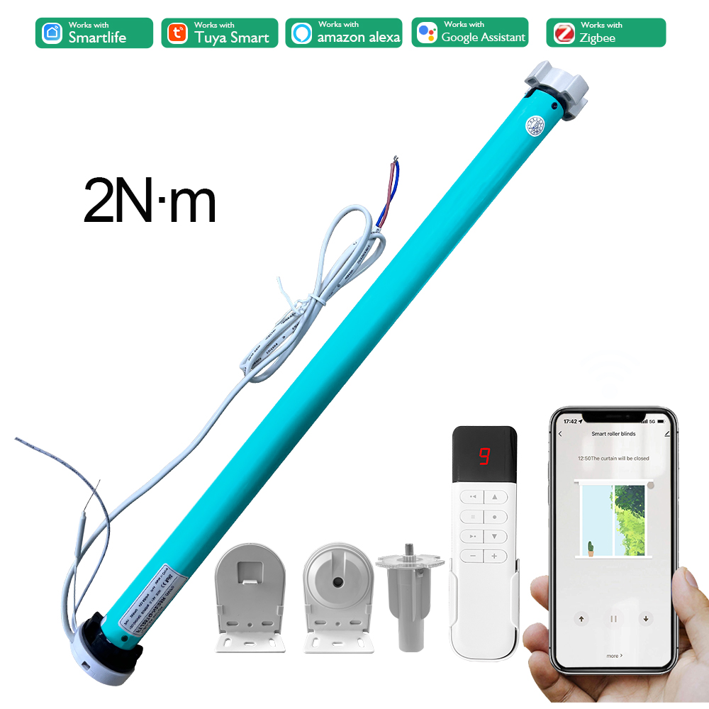 Smart Home Youtube - 2N AC100-240V Tuya Zigbee Akıllı Stor