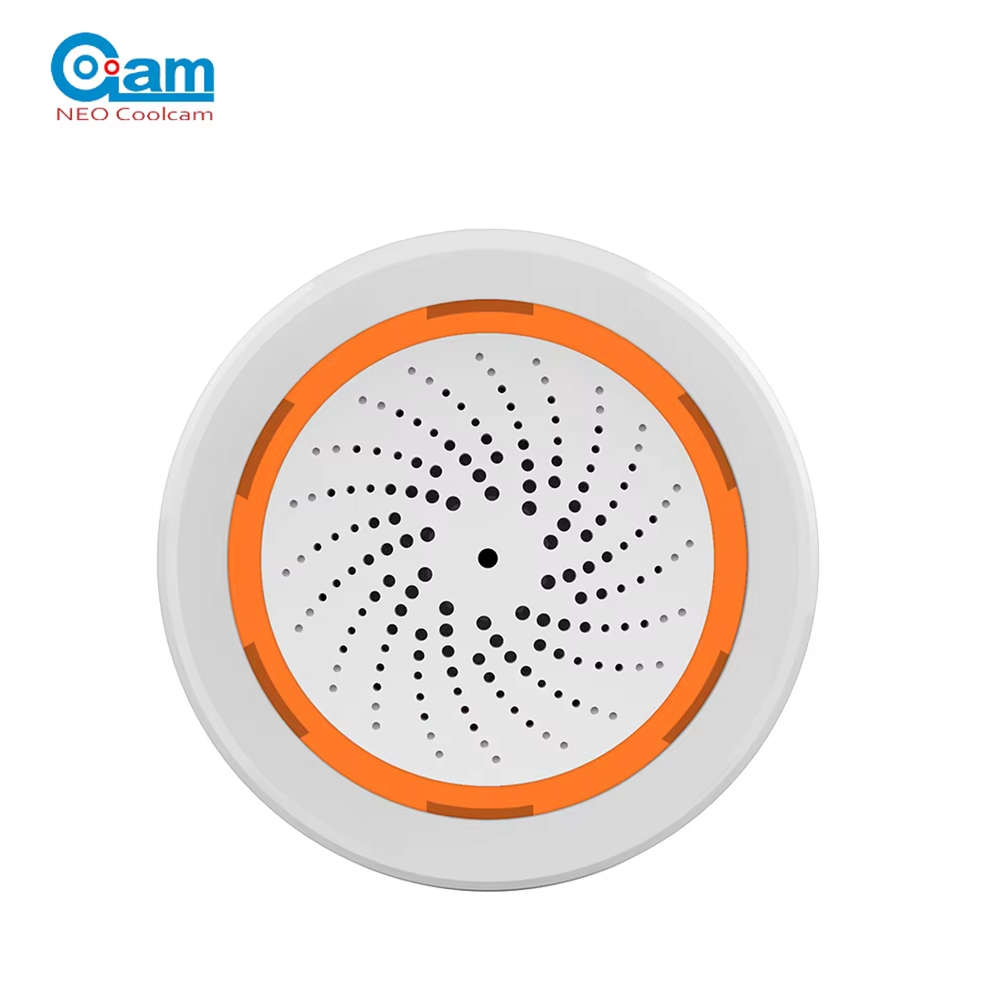 Smart Home Nas - Coolcam Tuya Zigbee Akıllı Siren Alarmı,