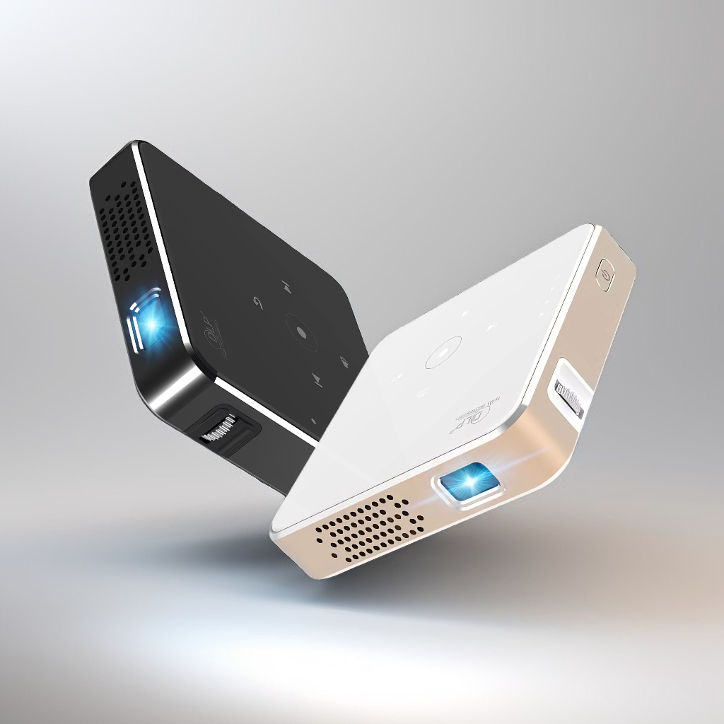 Smart Home Youtube - Yerleşik Hoparlörlü Native Akıllı Android Projektör,