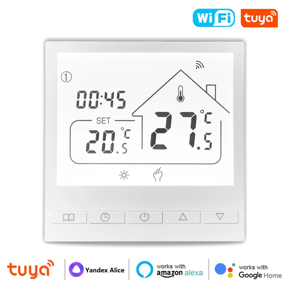 Smart Home Yandex - Tuya Akıllı WiFi Termostat Su/Gaz Kazanı