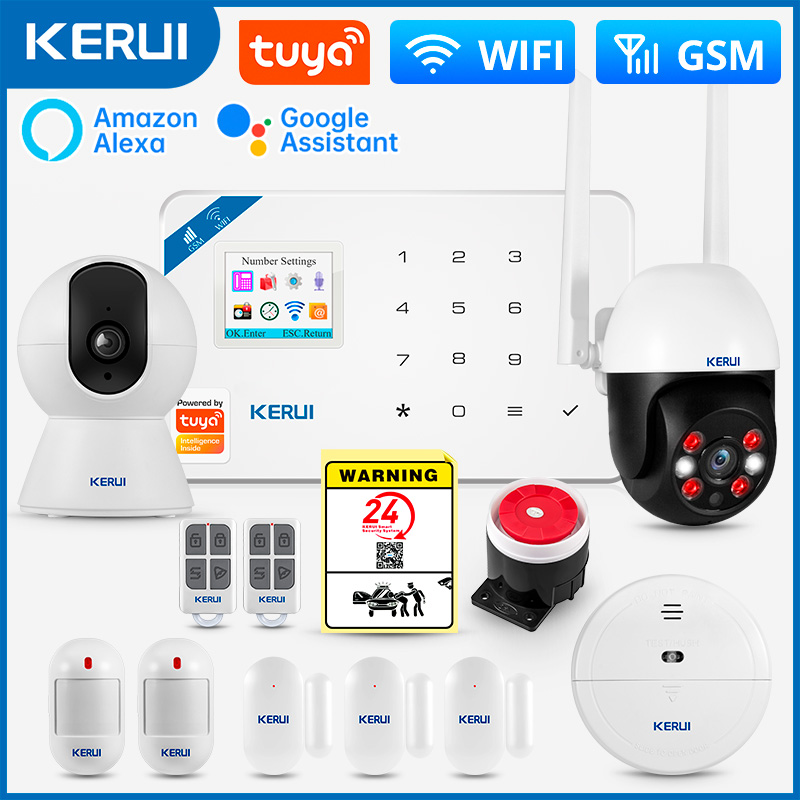 Smart Home Video - KERUI W181 Alarm Sistemi Güvenlik Ev
