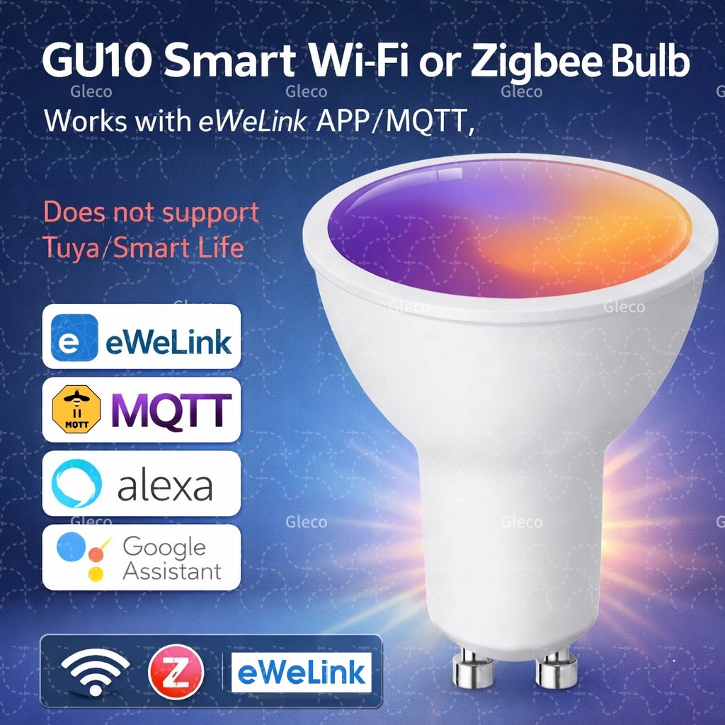 Smart Home Yandex - Ewelink GU10 Zigbee LED Ampuller Wifi
