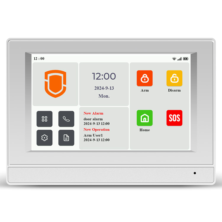 Smart Home Full System - Wolf-Guard 7 inç Tam Renkli IPS