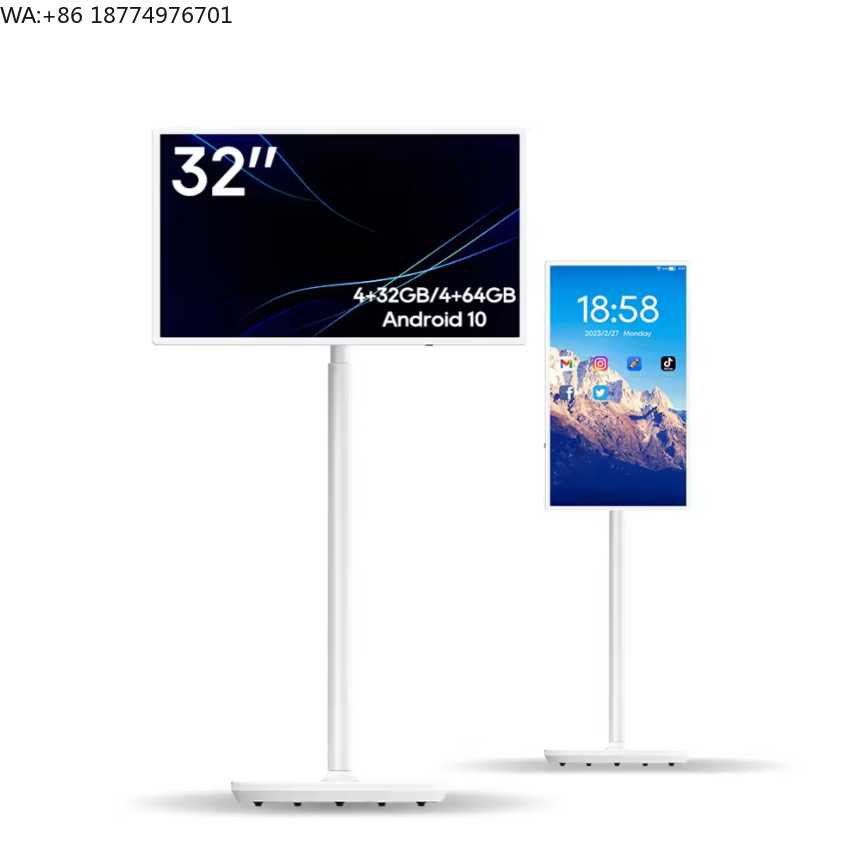 Smart Home Monitoring - 21.5 İnç Akıllı Televizyon 120Hz Taşınabilir