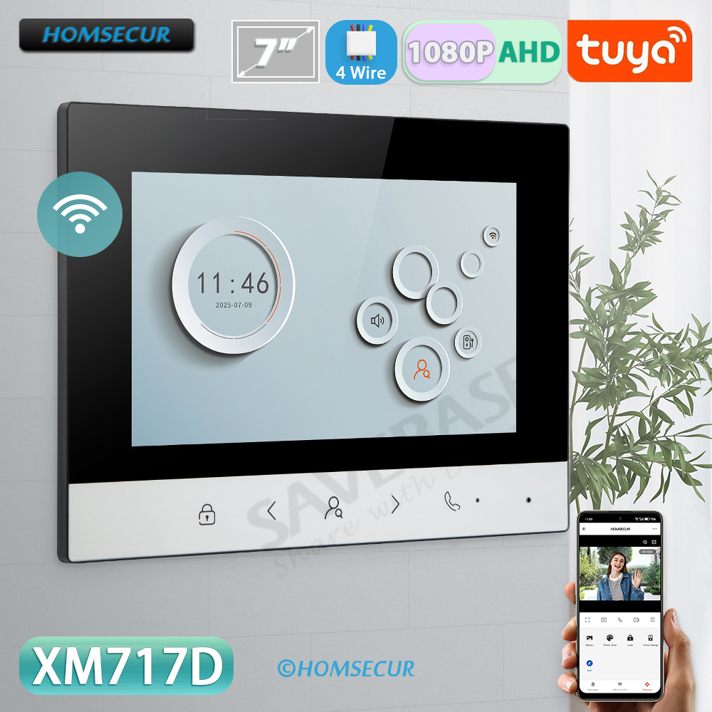 Smart Home Video - Tuya Akıllı WIFI İç Mekan Monitörü