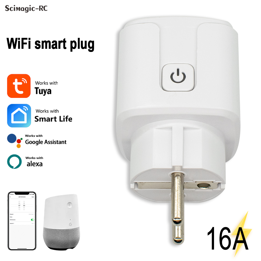 Smart Home Monitoring - Tuya Akıllı Priz WiFi Soket 16A