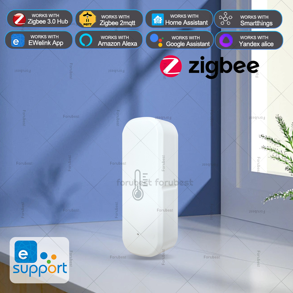 Smart Home Yandex - ZigBee Sıcaklık ve Nem Sensörü Akıllı