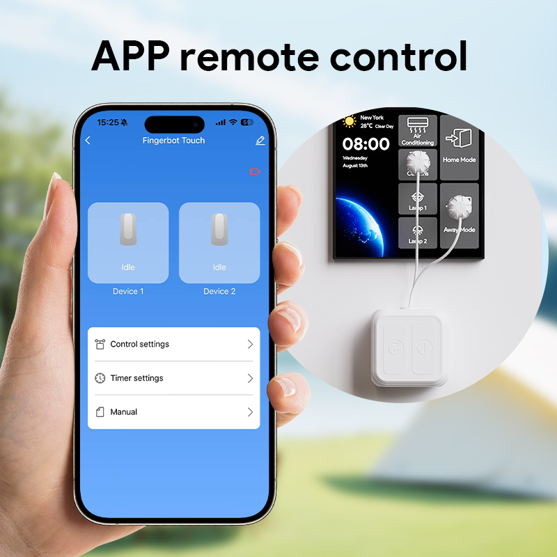 Smart Home Japan - Tuya Bluetooth Akıllı Fingerbot Anahtar Düğmesi