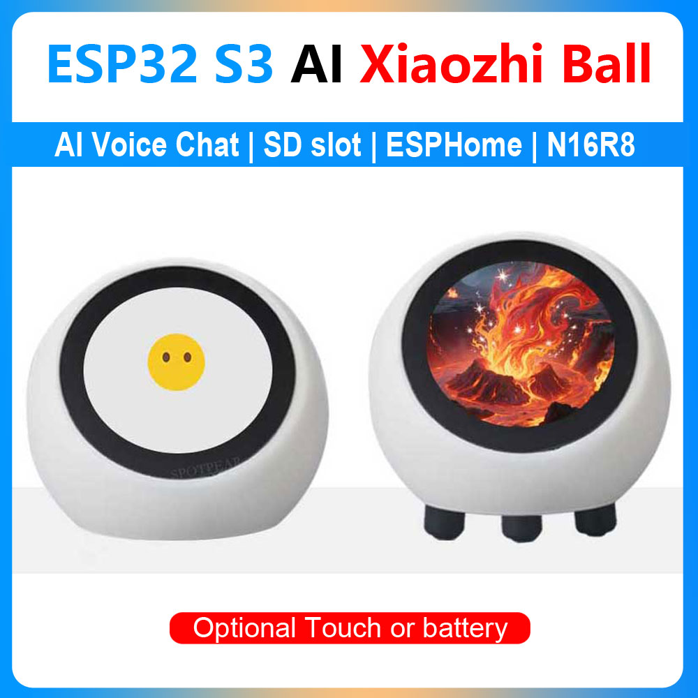 Smart Home News - ESP32 S3 1.28 inç N16R8 Geliştirme