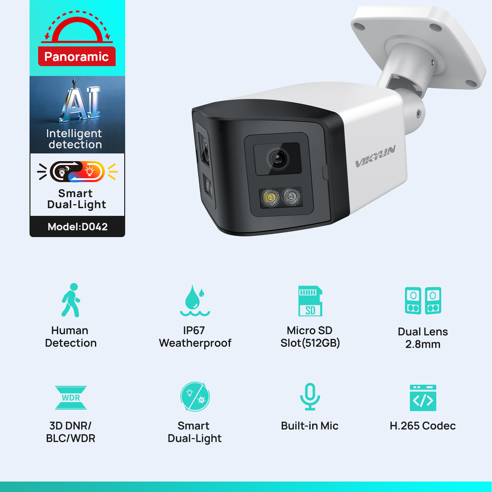 VIKYLİN 170 °   Panoramik Güve - Smart Home Nas incelemesi ve fiyatı