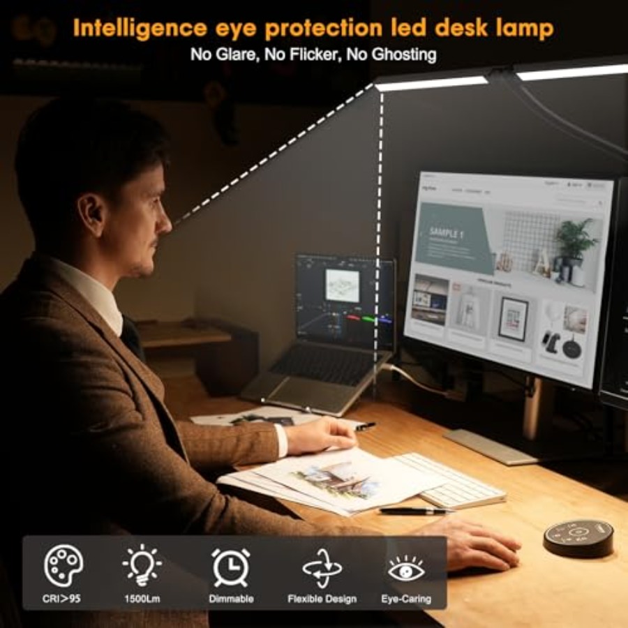 Ofis ve Ev İçin LED Masa Lamba - Smart Home Monitoring incelemesi ve fiyatı