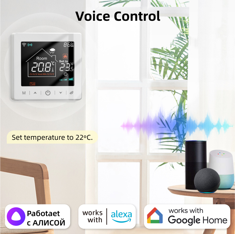 Akıllı ev Wifi termostatı tuya - Smart Home Full System incelemesi ve fiyatı