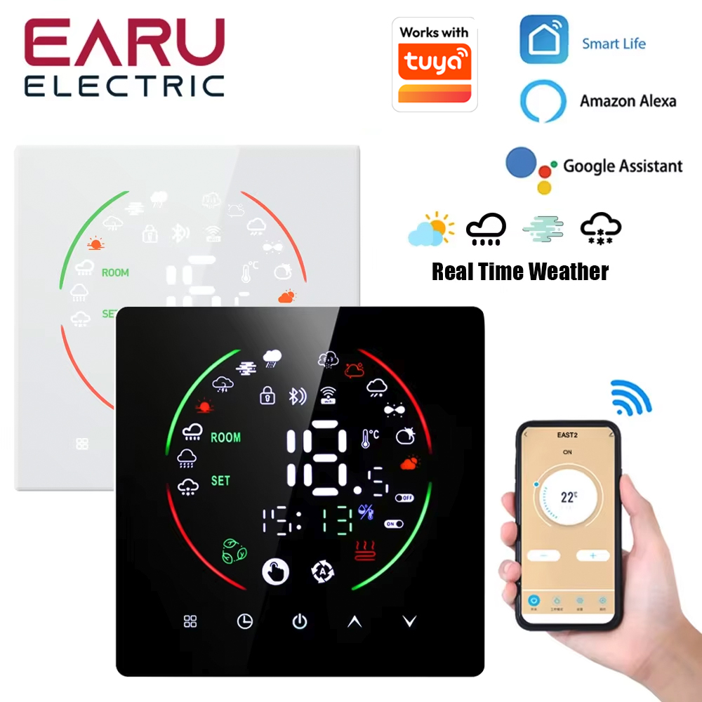 Tuya WiFi akıllı termostat ele - Smart Home Full System incelemesi ve fiyatı