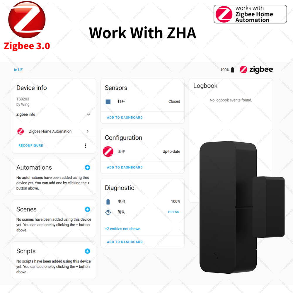 Zigbee 3.0 Kapı Pencere Sensör - Smart Home Yandex incelemesi ve fiyatı
