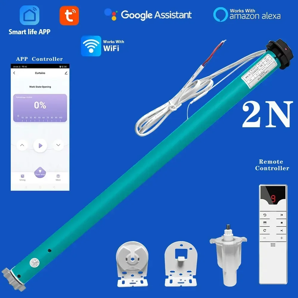SZMYQ 25mm 2N Tuya Akıllı Perd - Smart Home Youtube incelemesi ve fiyatı