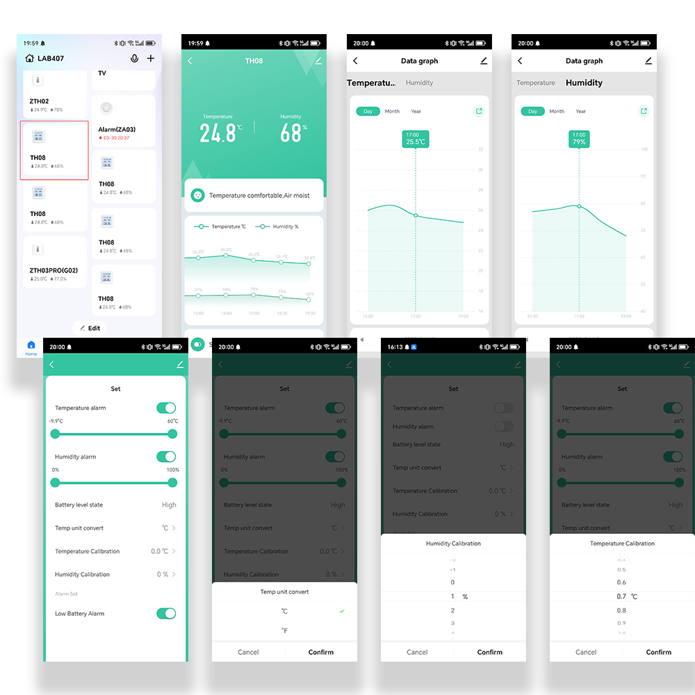 Tuya Sıcaklık ve Nem Sensörü W - Smart Home Yandex incelemesi ve fiyatı