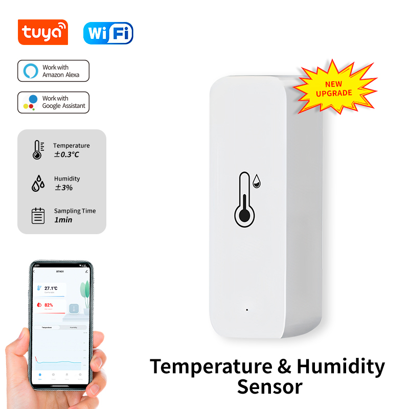 Tuya WiFi Sıcaklık ve Nem Sens - Smart Home News incelemesi ve fiyatı