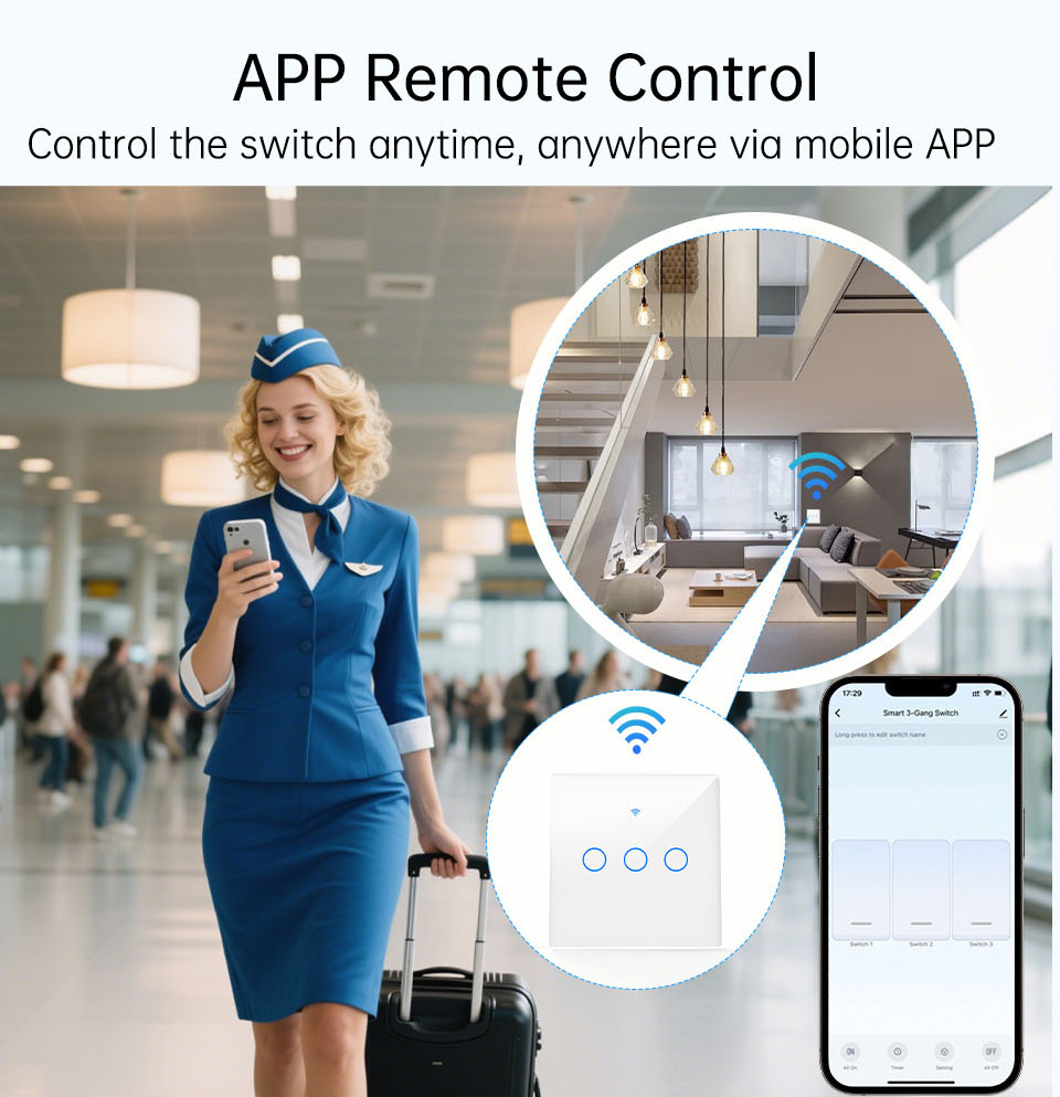 WiFi RF 433mhz Dokunmatik Duva - Smart Home Full System incelemesi ve fiyatı