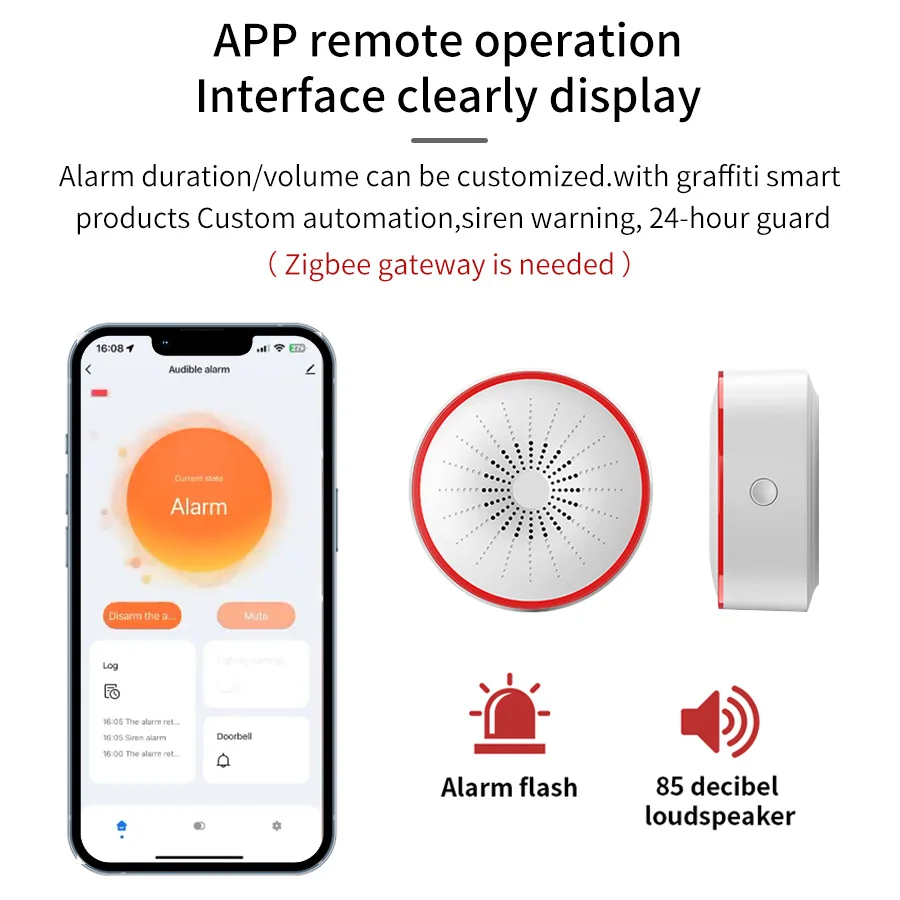 Tuya WiFi ZigBee Akıllı Alarm  - Smart Home Full System incelemesi ve fiyatı