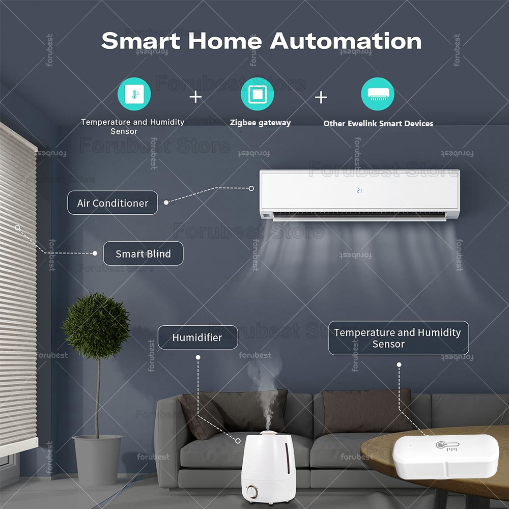 ZigBee Sıcaklık ve Nem Sensörü - Smart Home Yandex incelemesi ve fiyatı