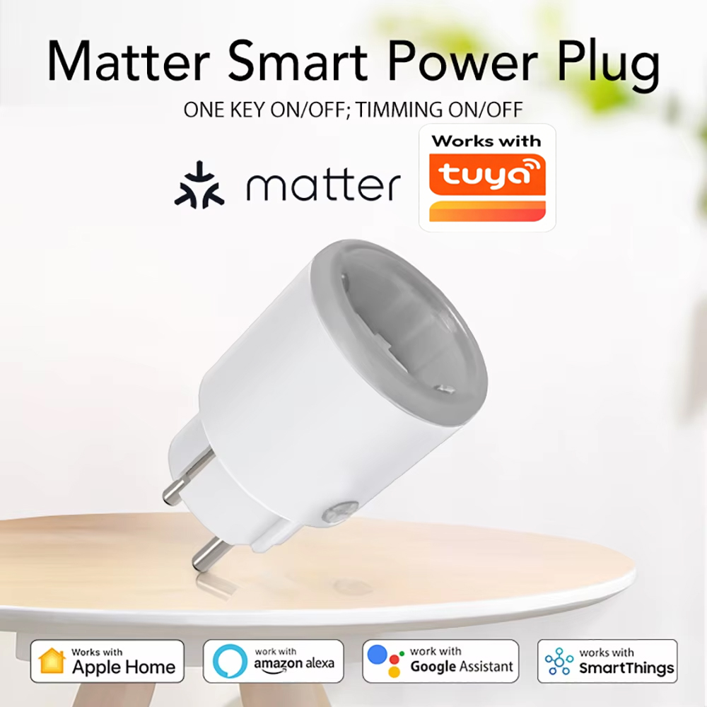 TUYA Akıllı Priz Matter Wi-Fi  - Smart Home Nas incelemesi ve fiyatı