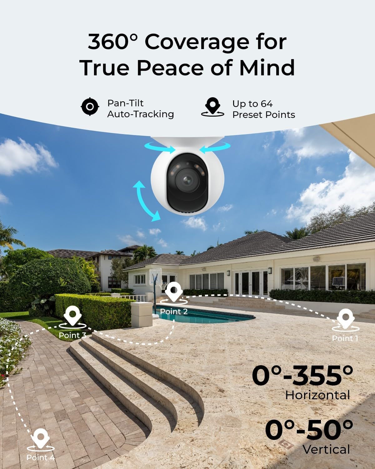PoE 4K Dış Mekan Ev Güvenlik K - Smart Home Video incelemesi ve fiyatı