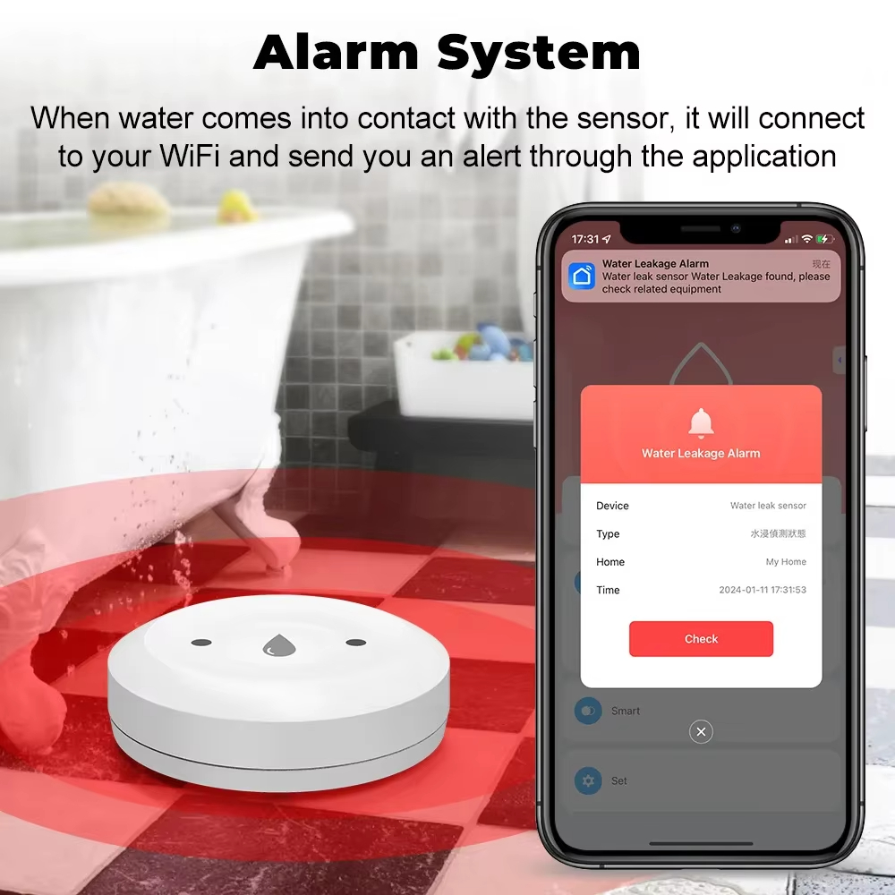 Tuya ZigBee 3.0 Su Kaçağı Dede - Smart Home Monitoring incelemesi ve fiyatı