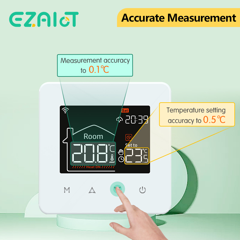 Akıllı WiFi Termostat Elektrik - Smart Home Yandex incelemesi ve fiyatı