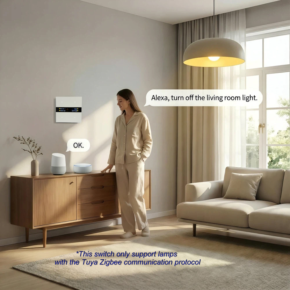 M8 Pro Zigbee Akıllı Anahtar P - Smart Home Panel incelemesi ve fiyatı