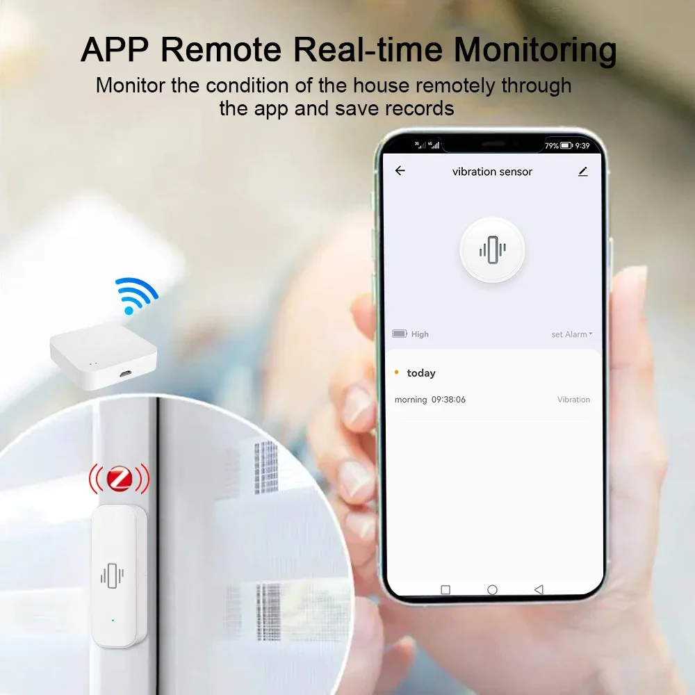 Tuya WiFi/Zigbee akıllı titreş - Smart Home Monitoring incelemesi ve fiyatı