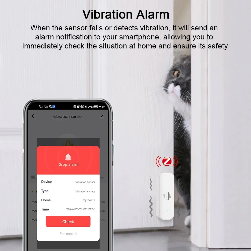 Tuya WiFi/Zigbee akıllı titreş - Smart Home Monitoring incelemesi ve fiyatı
