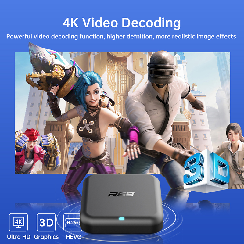Android 14 TV Box R69-1 Çift W - Smart Home Youtube incelemesi ve fiyatı