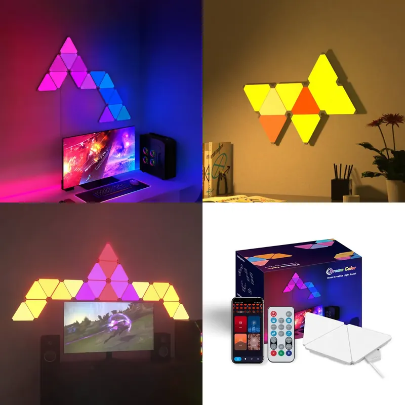 Banqcn Üçgen LED Oyun Seti RGB - Smart Home Panel incelemesi ve fiyatı